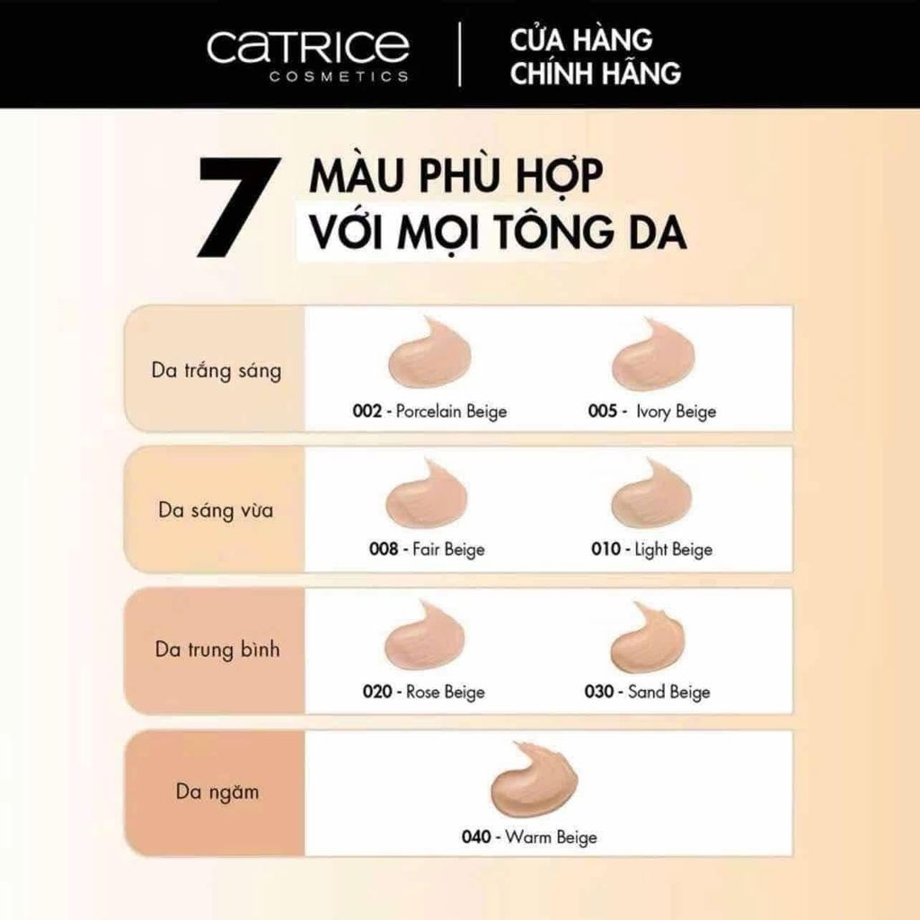 Kem Nền Catrice HD Liquid Coverage #002