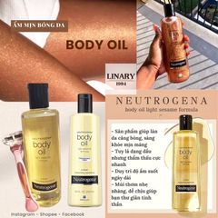 Dầu Dưỡng Thể Neutrogena Body Oil Light Sesame Formula 250ml