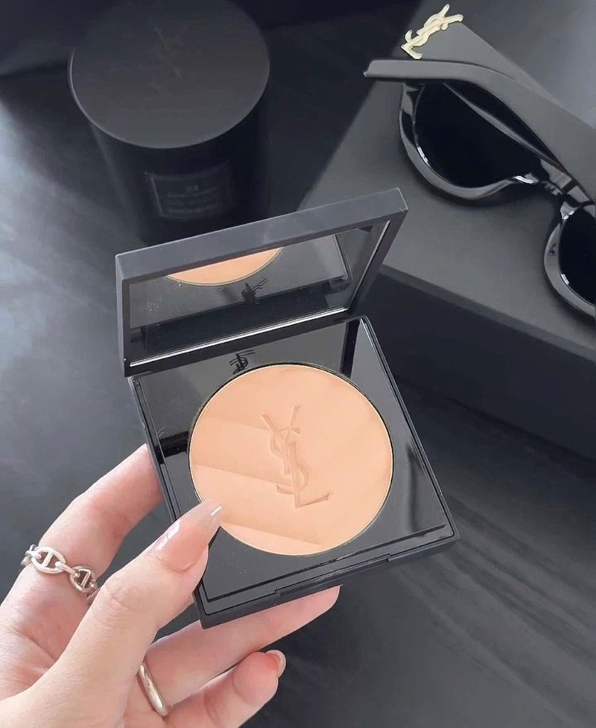 Phấn Phủ YSL All Hours Hyper Finish Matte Powder #01 (Ko Tđ)