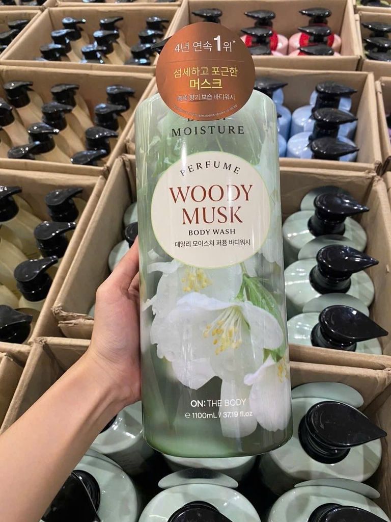 Sữa Tắm On: The Body Perfume #Woody Musk 1100ml
