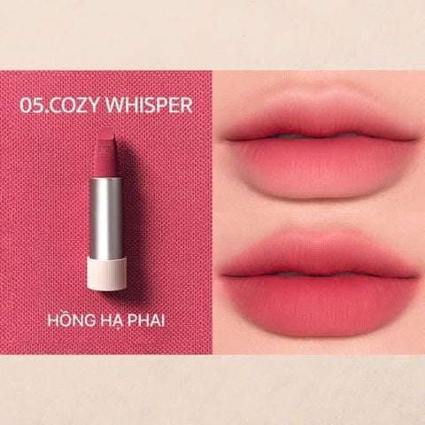 Son Thỏi 3CE Cashmere Hug Lipstick #05 Cozy Whisper