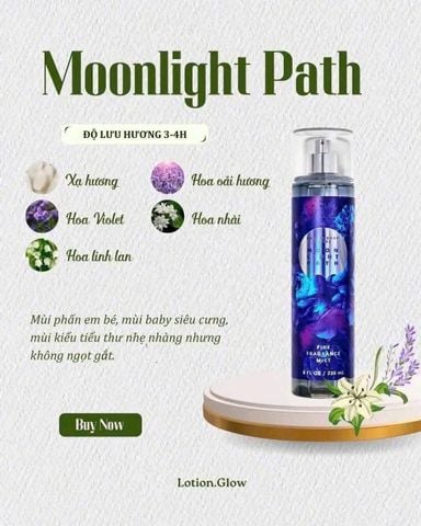 Xịt Thơm BBW 236ml #Moon Light Path