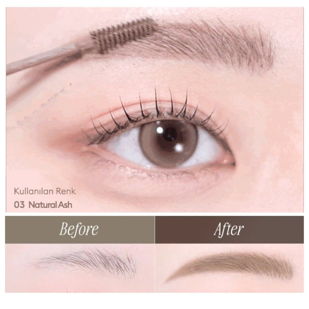 Mascara lông mày Clio Slim #03 Natural Ash
