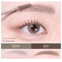 Mascara lông mày Clio Slim #03 Natural Ash