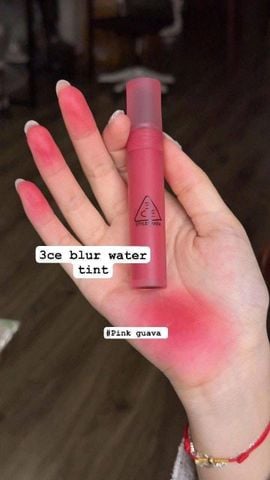3CE - Son 3CE Blur Water Tint #Pink Guava