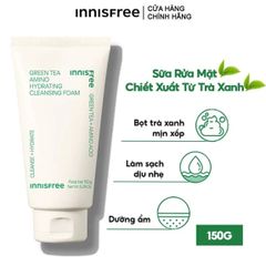 Sữa Rửa Mặt Innisfree Green Tea Amino Hydrating 150g (Mẫu mới)