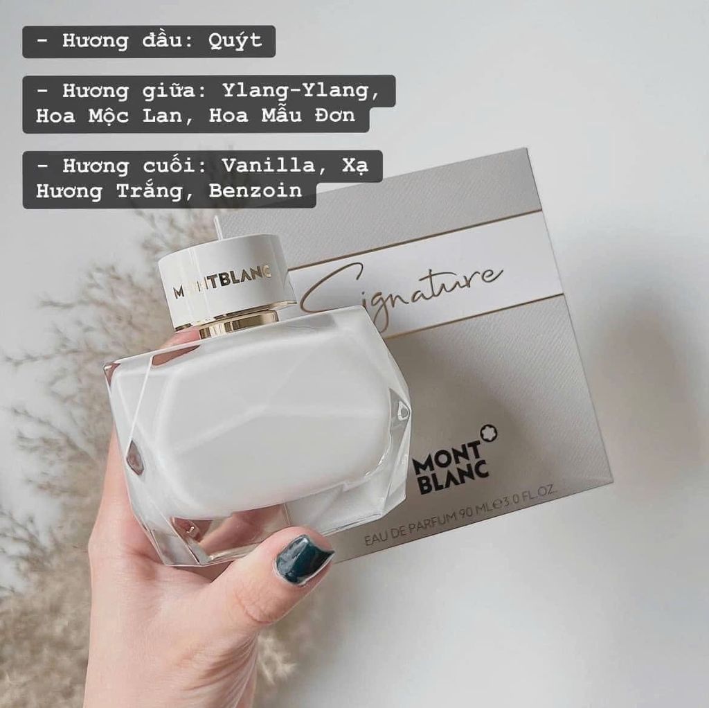 Mont Blanc - Signature EDP ( chai chiết 10ml)