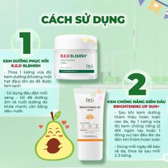 Kem Dưỡng Dịu Da, Phục Hồi Và Giảm Đỏ Dr.G R.E.D Blemish Clear Soothing 70ml + KCN 20ml