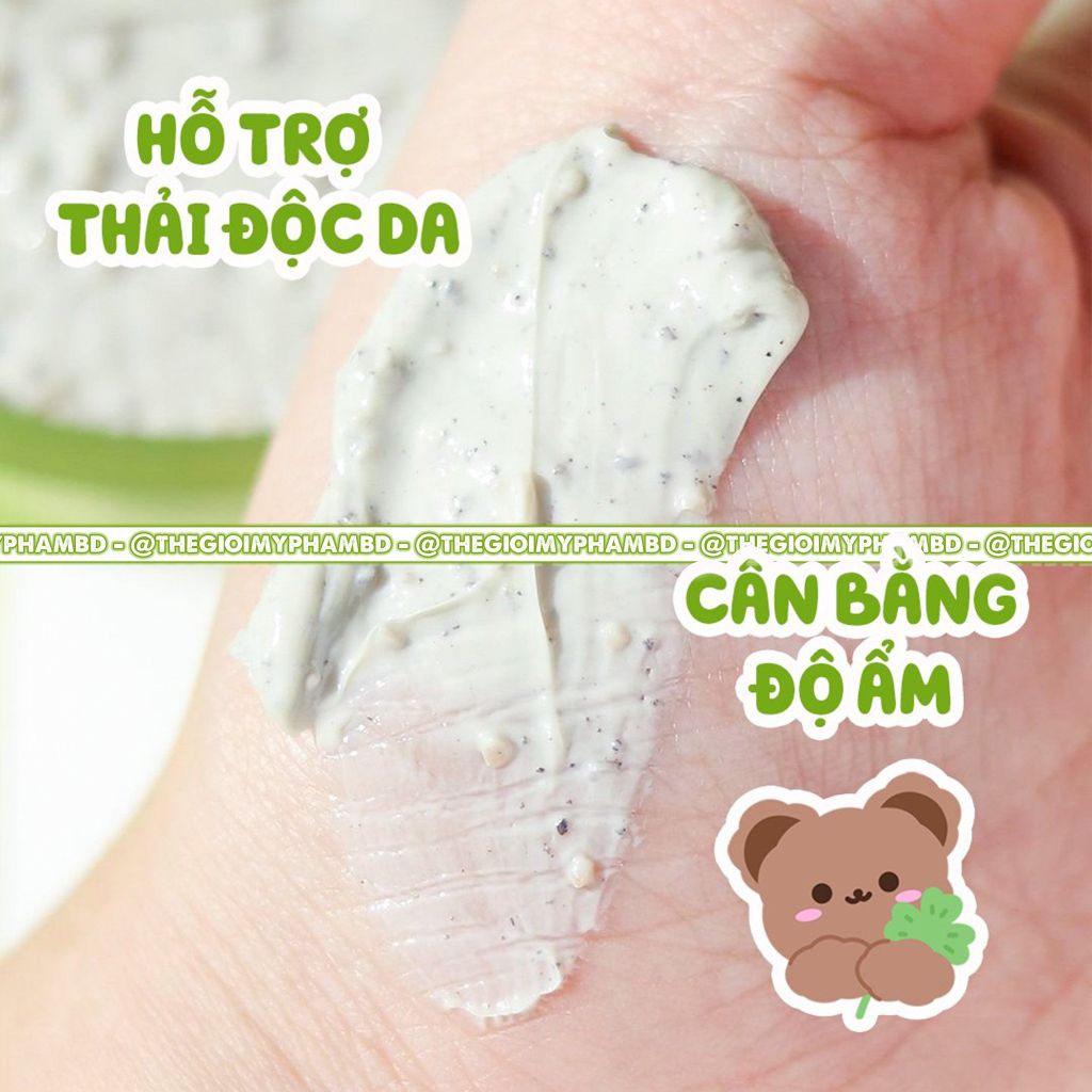 Mặt Nạ Đất Sét Đậu Xanh Beplain Mung Bean Pore Clay Mask 120ml (Kèm Gift)