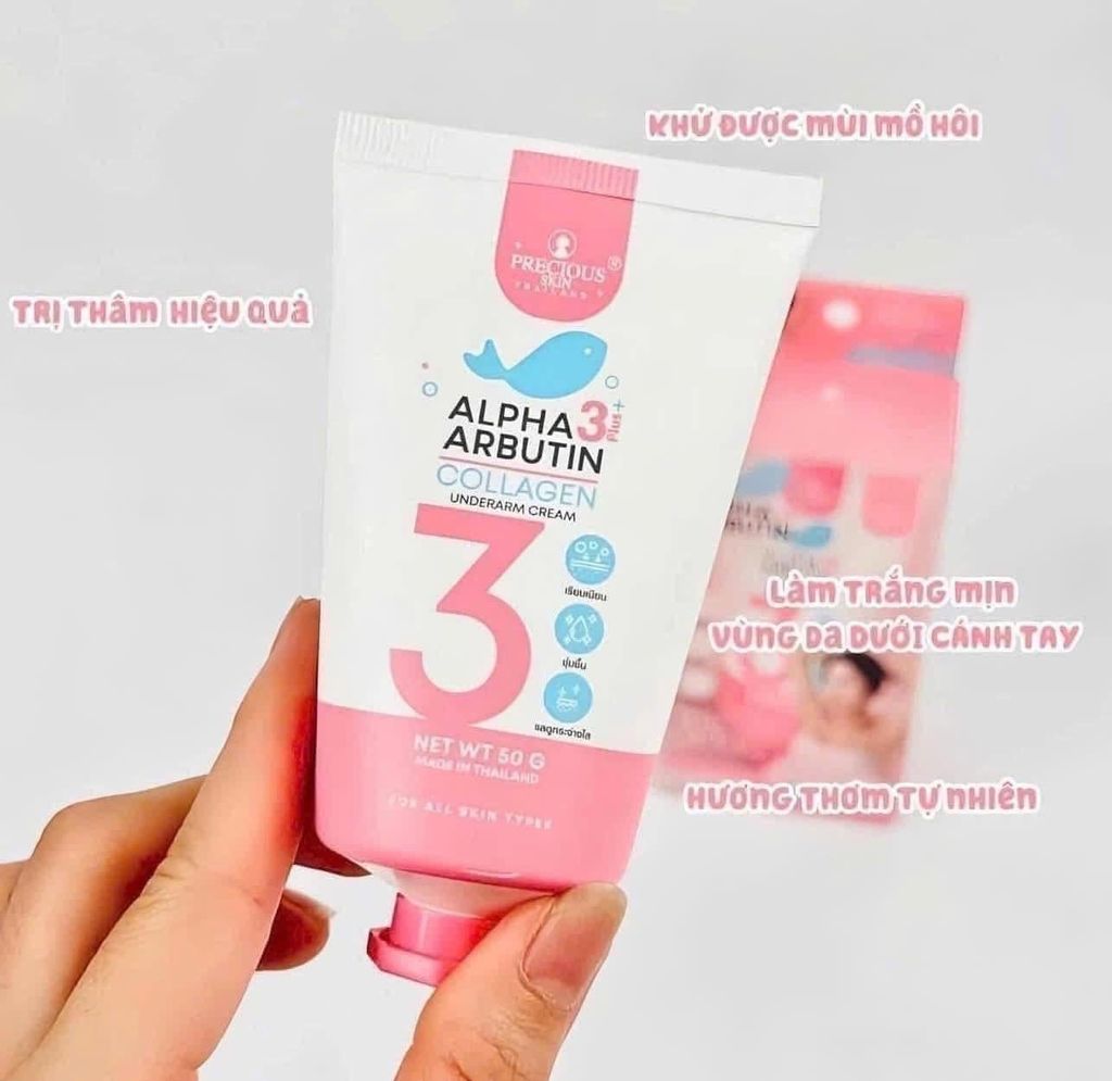 Kem giảm thâm nách Alpha Arbutin tuýp 50g