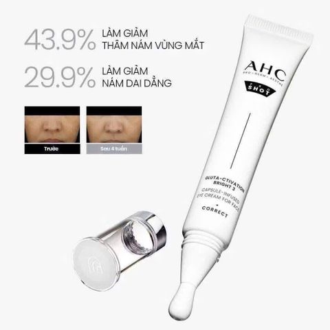 Kem Mắt AHC Pro Shot Gluta - Ctivation Bright 3 30ml