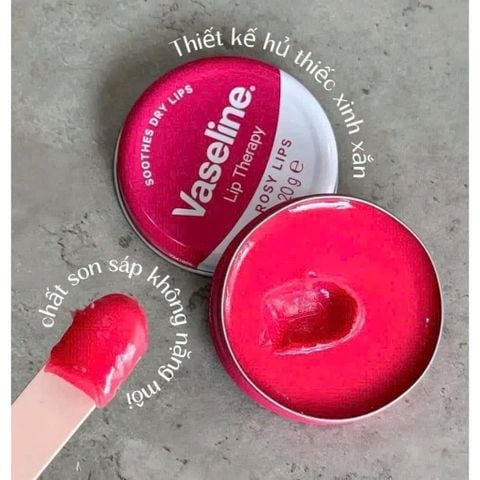 Dưỡng Môi Vaseline Lip Therapy - Rosy Lips 20g