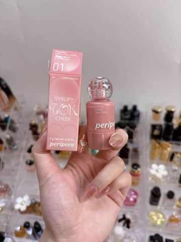 Má Hồng Kem Peripera Syrupy Tok Cheek #01