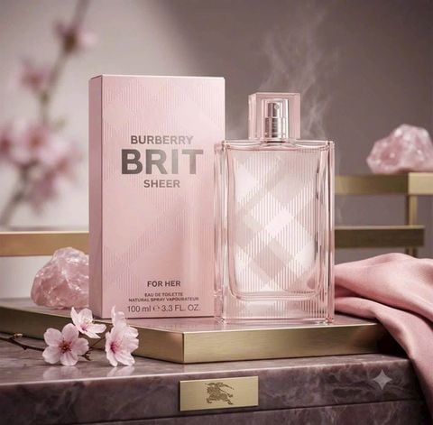 Burberry- Brit Sheer For Her EDT 100ml