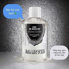 Nước Súc Miệng Marvis Whitening Mint 400ml
