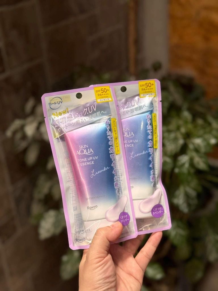 KCN Skin Aqua Tone Up Essence 80g #Hồng-X.Dương (Mẫu mới 2026)