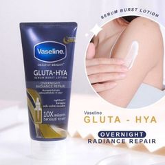 Vaseline - Gluta-Hyal 70ml #Overnight Radiance Repair (Xanh) Mini