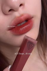 Son Kem Lì 3CE Velvet Lip Tint Plush (NEW) #02 Taupe