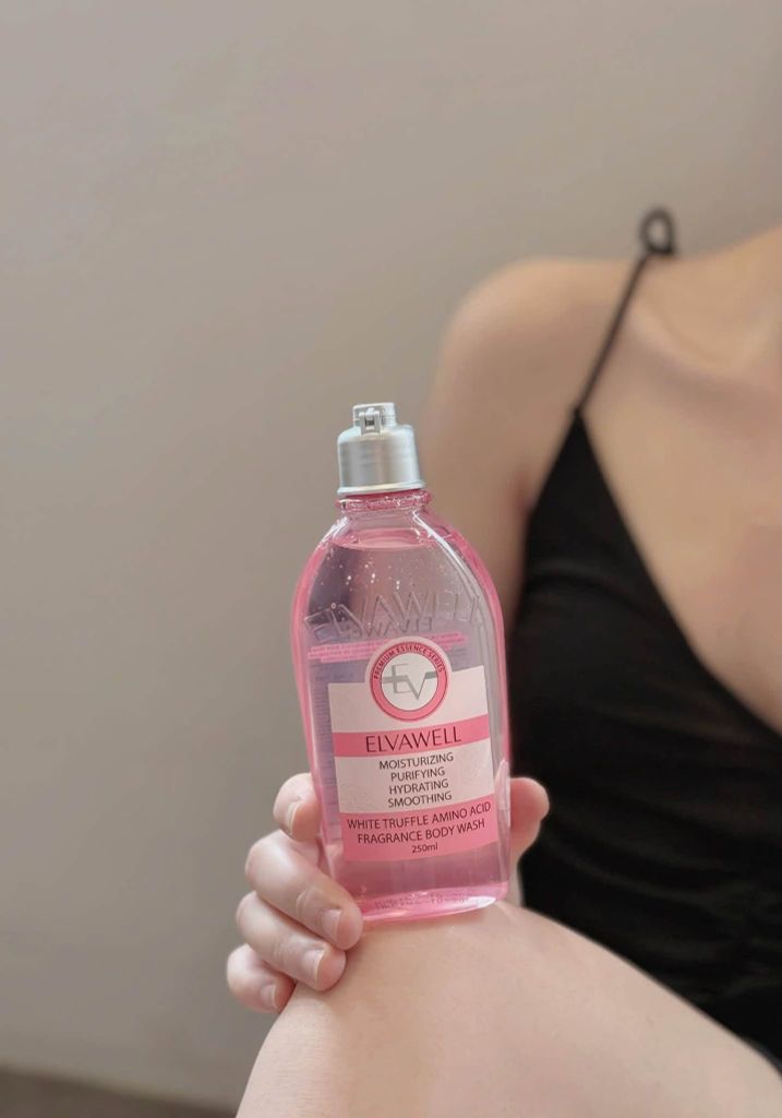 Sữa tắm Elvawell #La Rose 250ml (Hồng)
