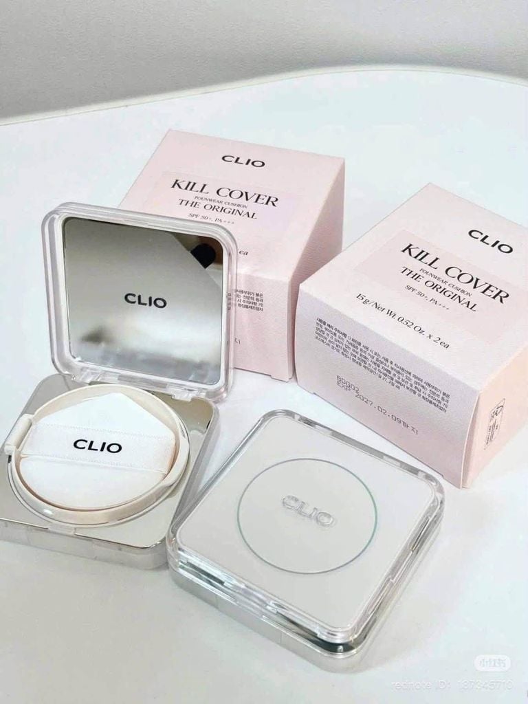 Phấn Nước Clio Kill Cover The Original SPF50+ PA+++ #19C (Kèm 1 Lõi)