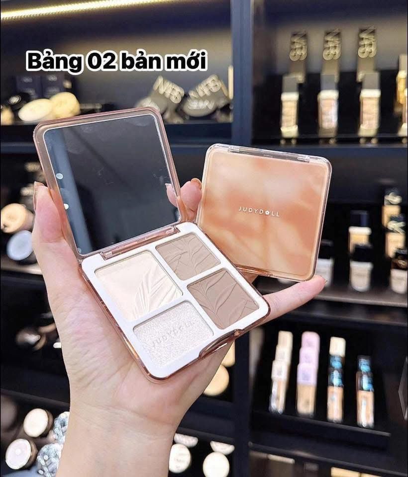 Phấn Bắt Sáng & Tạo Khối Judydoll Highlight & Contour #02