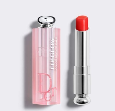 Dior - Son Dưỡng Addict Lip Glow #015 Cherry (Mẫu Mới Vỏ Xanh) - Ko Tđ