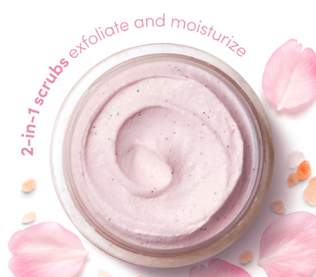 Tẩy Da Chết Dove Gommage Corp Himalayan Salt & Rose Oil Body Scrub 425g