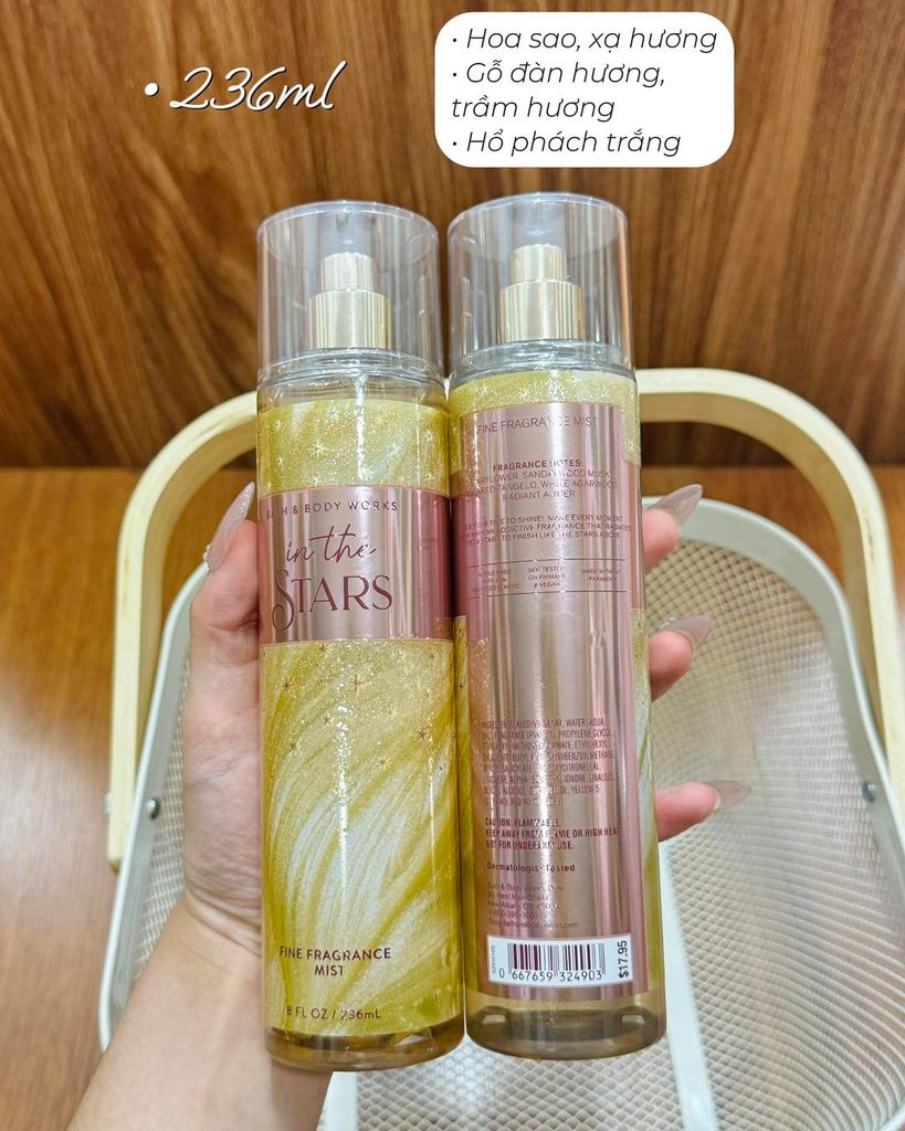 Xịt Thơm BBW #in the Stars 236ml