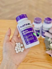 Viên Uống BIOTIN 10,000 mcg (Mẫu Mới)