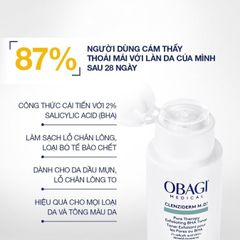 Dung Dịch Obagi Clenziderm M.D Pore Therapy Exfoliating BHA Toner 148ml (Mới-Ko Tđ)