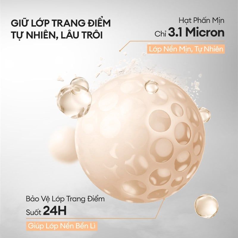 Phấn Phủ Bột Kiềm Dầu Và Mỏng Nhẹ Colorkey Lasting Naturally C01 8g