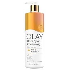 Dưỡng Thể Trắng Da Olay AHA+Vitamin C 502ml (Vàng Đậm)