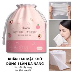 Khăn Lau Mặt Khô Dùng Một Lần Animerry ( 40 khăn/cuộn)