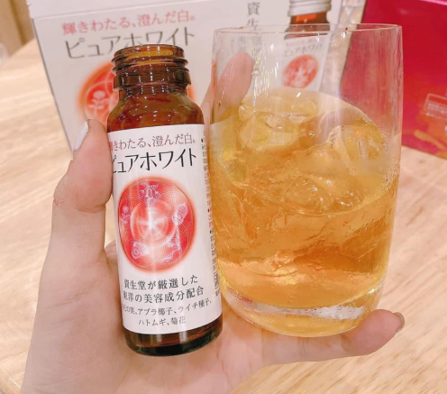 Uống Trắng Da Shiseido Pure White (Mẫu mới-ko tđ)