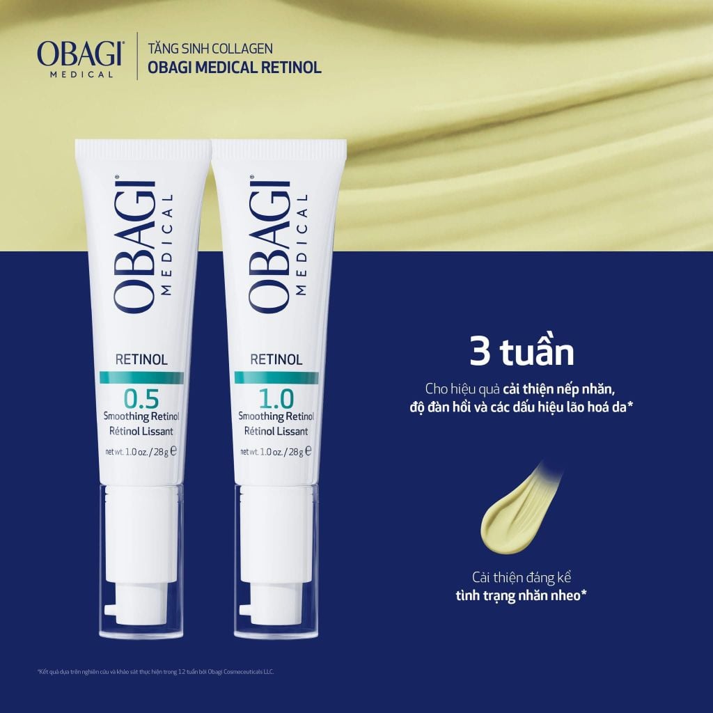 Kem Dưỡng Obagi - Retinol 1.0% Cream 28g Mẫu Mới (Ko Tđ)