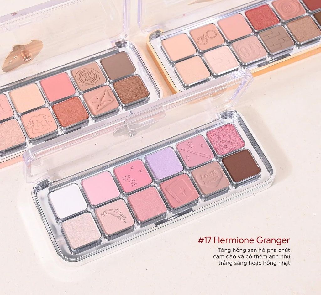 Phấn Mắt Clio Pro Eye 12 Ô Pallete Air #17 Hermione Granger