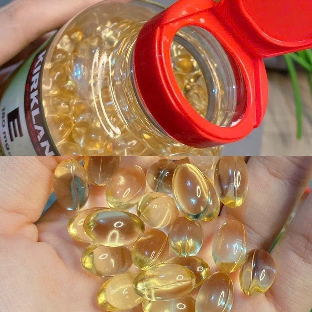 Vitamin E 400 I.U Kirkland 500 viên