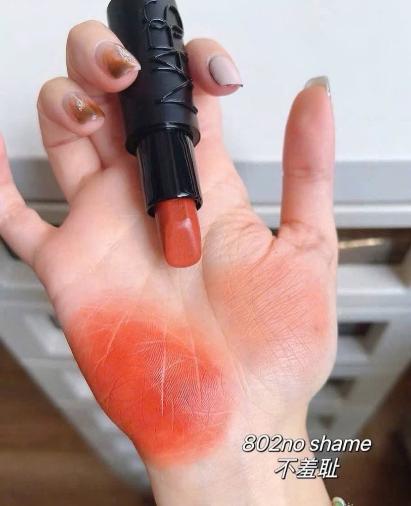 Son Thỏi Nars Explicit Lipstick #802 No Shame (Ko Tđ)
