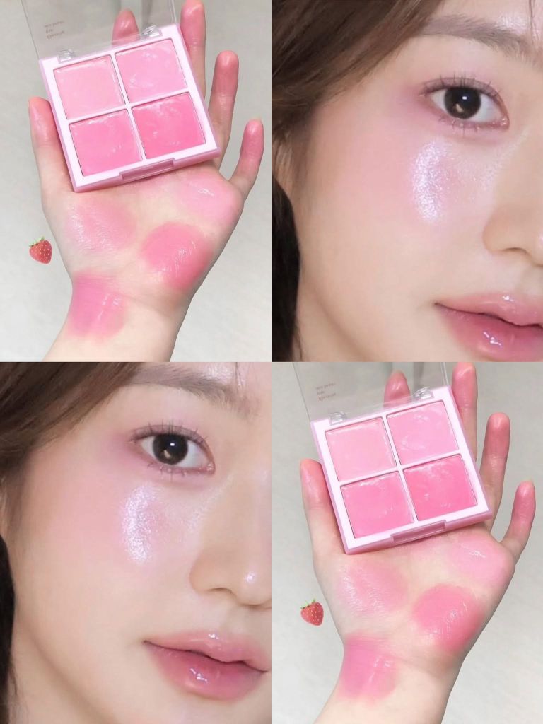 Má Hồng Kem 4 Ô Dasique Blending Mood Cheek #19 Milky Berry