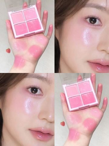 Má Hồng Kem 4 Ô Dasique Blending Mood Cheek #19 Milky Berry