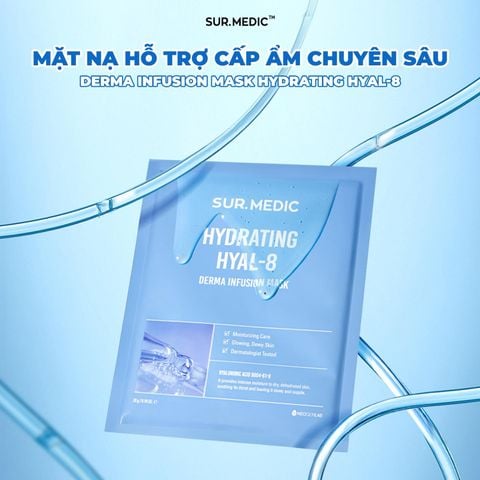 Sur.Medic - Mặt nạ Cấp Ẩm Chuyên Sâu Derma Hydrating