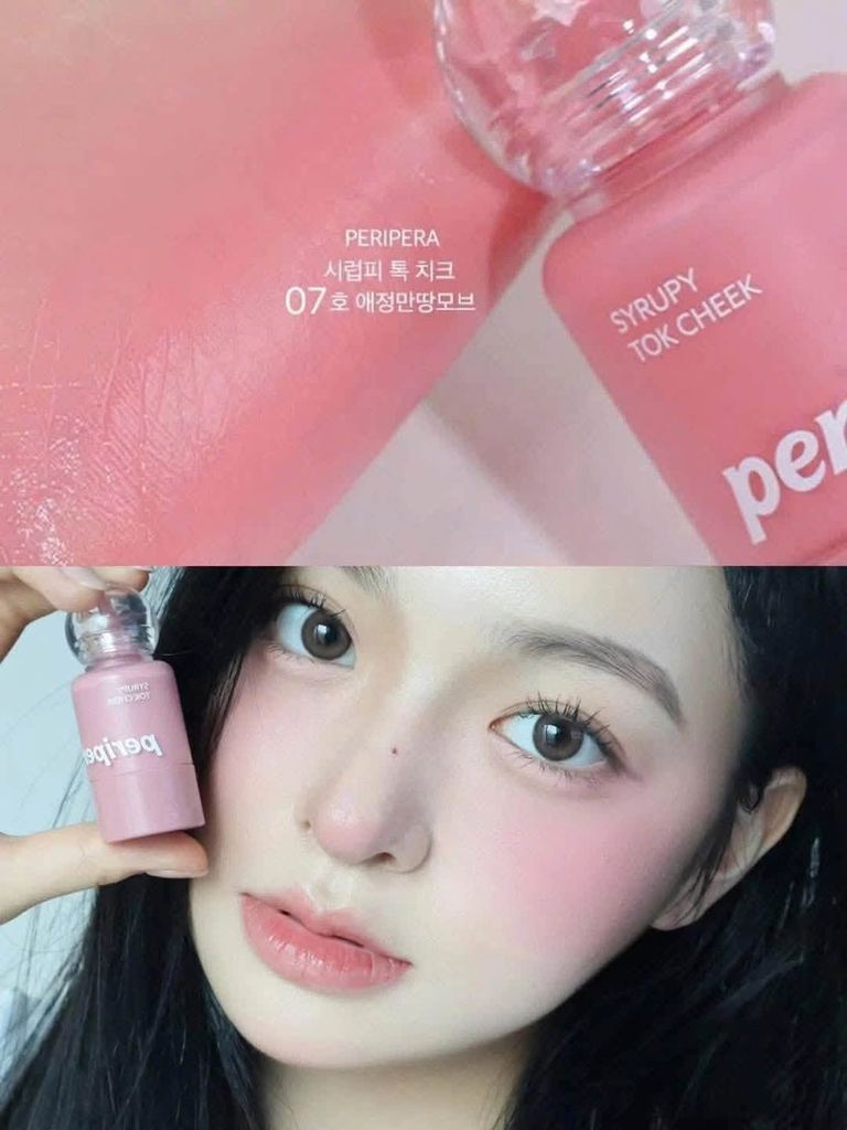 Má Hồng Kem Peripera Syrupy Tok Cheek #07