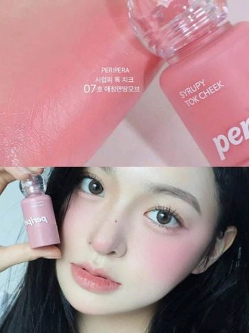 Má Hồng Kem Peripera Syrupy Tok Cheek #07
