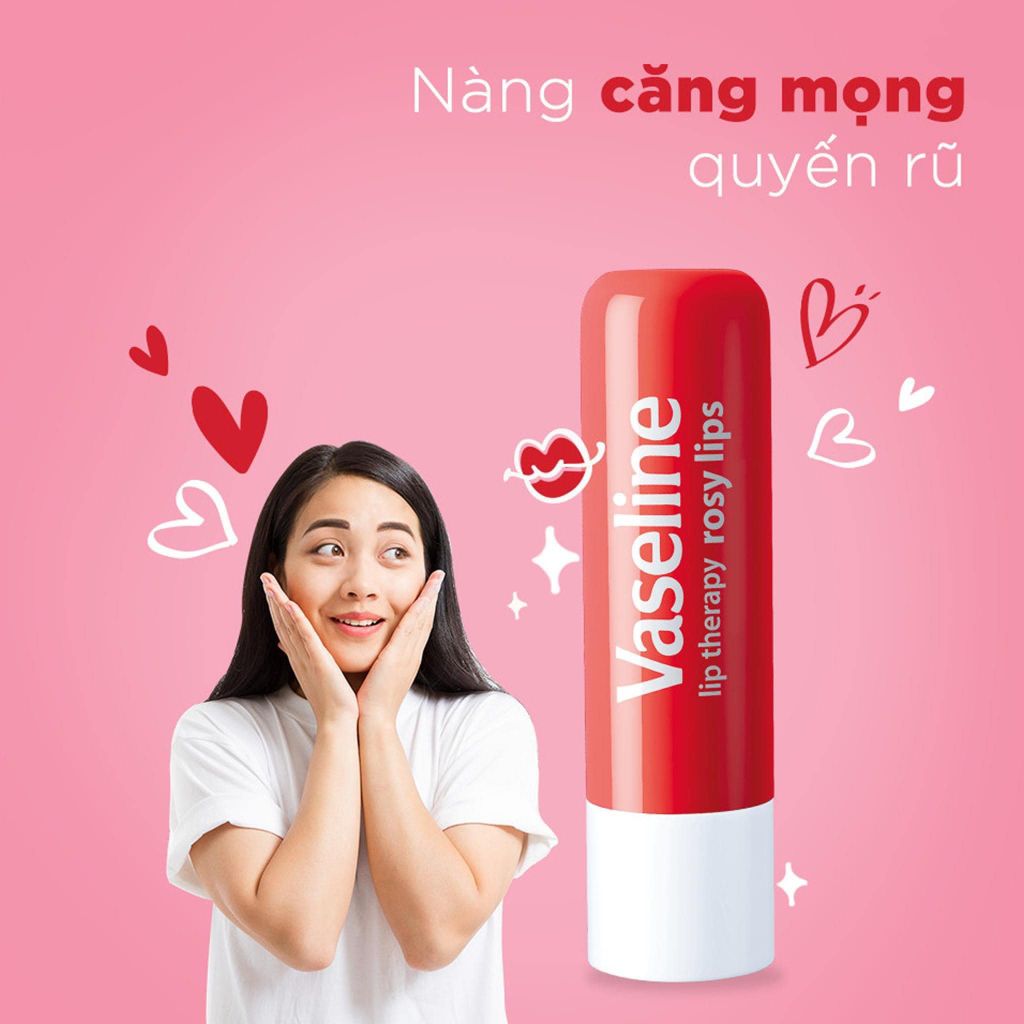Son Dưỡng Vaseline 4.8g #Rosy Lips