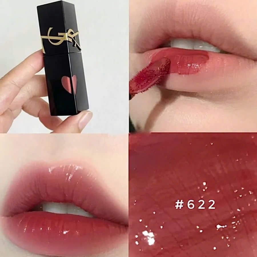 Son YSL The Inks Vinyl Cream ( Trái Tim ) #622 (Ko Tđ)