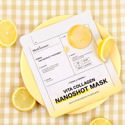 Mặt Nạ Thạch Medi Ansewr #Vita (Vàng) Mẫu Mới