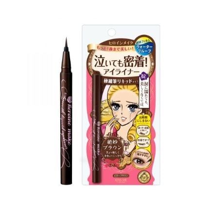 Bút Kẻ Mắt Kiss Me Nhật 0.1mm Nâu