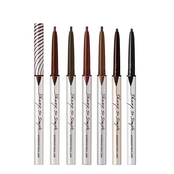 Clio - Sáp Kẻ Mắt Sharp So Simple Waterproof #03 Nâu đen