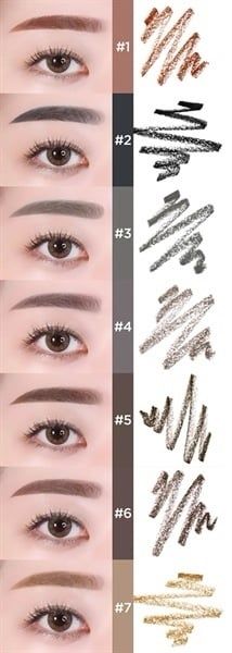 Chì Kẻ Chân Mày Innisfree Auto Eyebrow Pencil #06