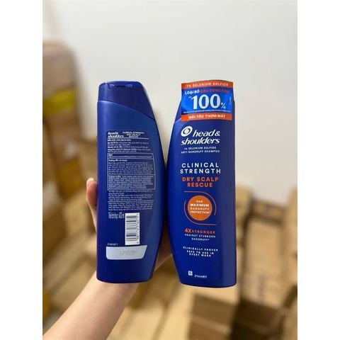 H&D - Dầu Gội Head & Shoulders Clinical Strength 400ml #Cam ( Nhập Khẩu)